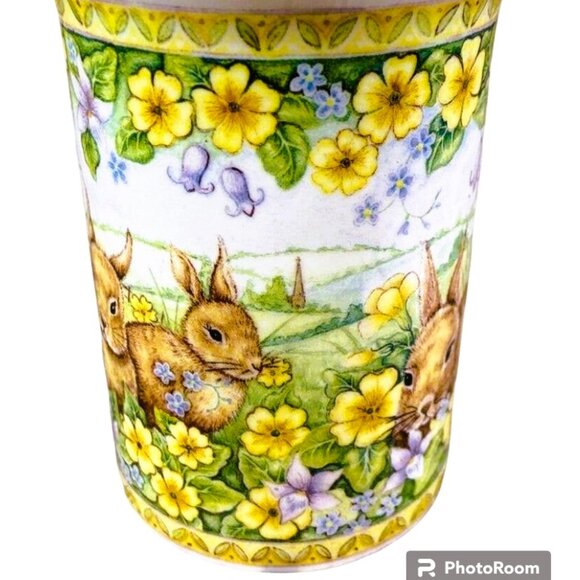 ROYAL DOULTON Woodland Friends 1993 Rabbits Bunnies Made in England Mug - Picture 1 of 6